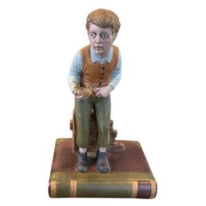 RARE Aynsley England fine Porcelain OLIVER TWIST‎ -1977 Charles Dickens Series.